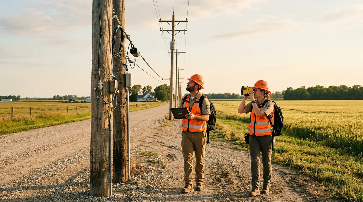 OSP fielding cost per mile fiber field survey pricing guide